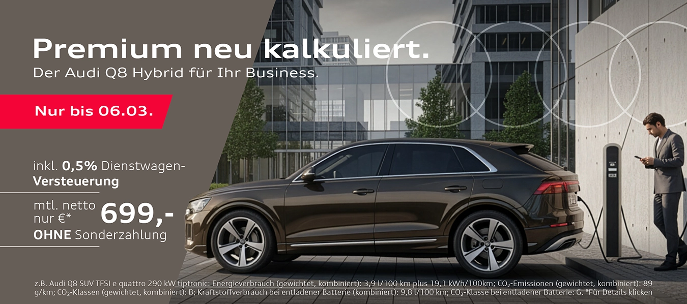 Audi Q8 Gewerbe