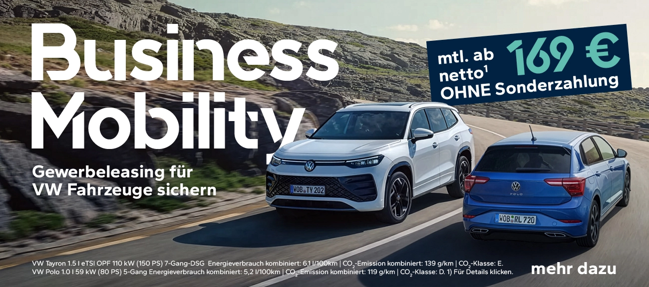 VW Businessleasing Aktion